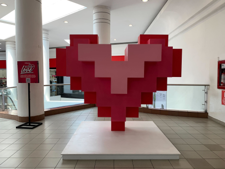 Centro Comercial propone “Instagrameables” por el mes de San Valentín